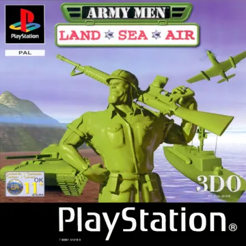 Army Men - Land, Sea, Air (EU) box cover front